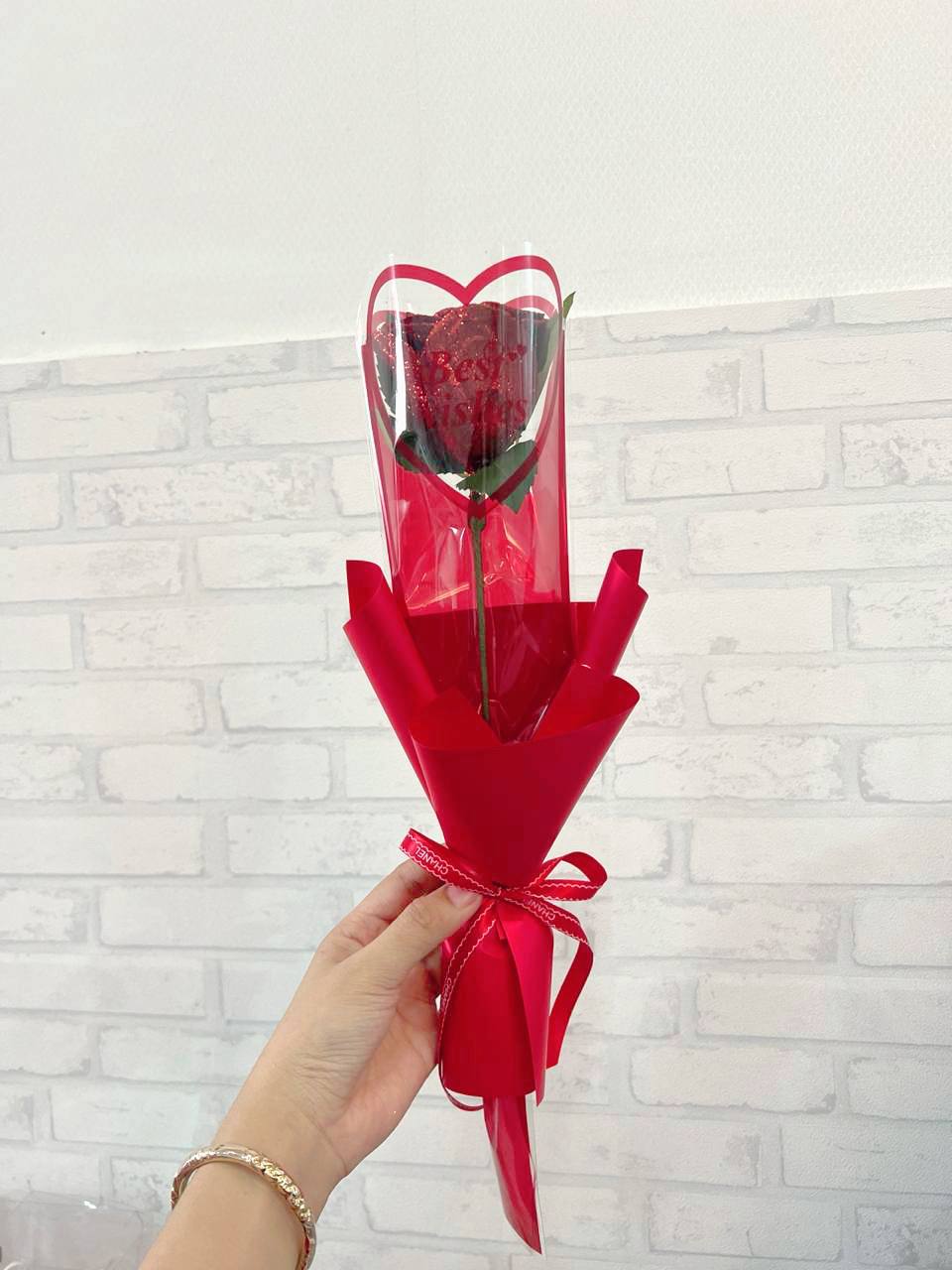 បាច់ផ្កាកុលាប Blink Blink 1 ទង